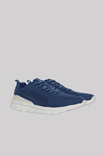 PAUL&SHARK Ανδρικό κορδόνι με λογότυπο Sports Style Blue Sneaker 21418003 -239