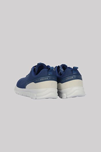 PAUL&SHARK Erkek Bağcıklı Marka Logolu Spor Stil Mavi Sneaker 21418003-239
