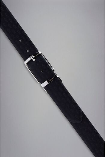 PAUL&SHARK Men's Logo Detailed Metal Buckle Adjustable Navy Belt24416017-013
