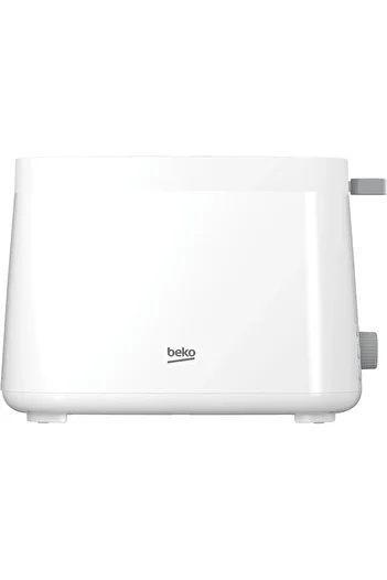 Beko 2 Slice Toaster, 800W, Defrost Function, High lift function, Retractable crumb tray - TAM4220W