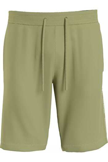 Calvin Klein Erkek Normal Kesim Cepli Pamuklu Şort Yeşil Şort J30J325129-L9N