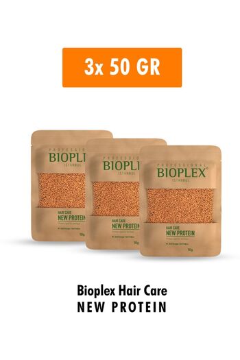 Bioplex Hair Care Protein - 3x50 Gr 3 Pack - Special Product Against Weakening, Hair Lightening and Dye Processes