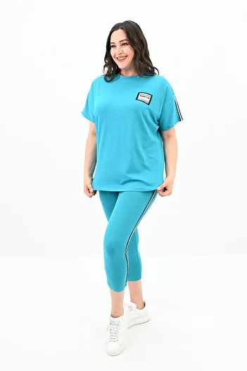Koza Butik Plus Size Women's Tights Set - 3697-23