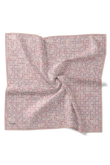 Levidor Geometric Patterned Cotton Sport Scarf