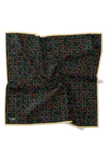 Levidor Geometric Patterned Cotton Sport Scarf