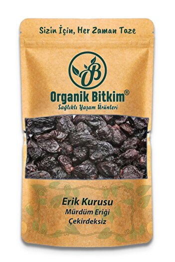 OB Organik Bitkim Çekirdeksiz Mürdüm Eriği Kurusu 1000 gr