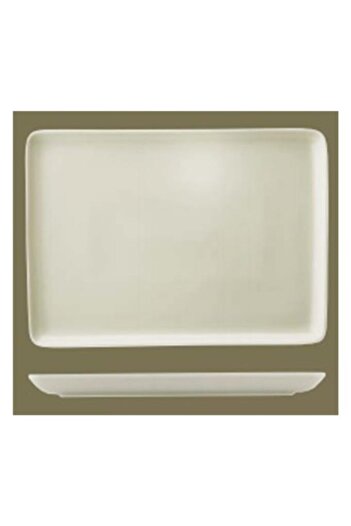 Kütahya Porselen Flat Plate 2 Pieces 27 x 20 cm