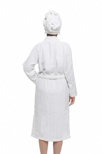 Soley Extra Soft Cotton Talya Hair Towel - Bone