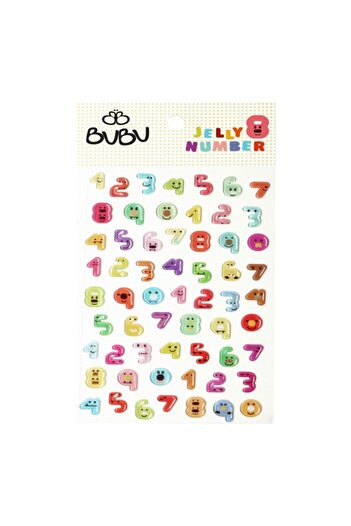 Bubu Bu-bu Luxury Epoxy Chubby Gel Figures Sticker Ls0017
