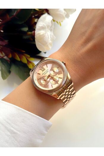 Ferrucci FERRUCCi̇- (ROSE) Women's Wristwatch with Jubilee Cord