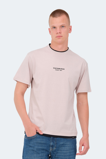 Slazenger Vreni Men's Stone Gray T-Shirt