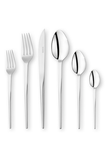 Schafer Hamburg 72 Piece Fork Spoon Knife Set-silver