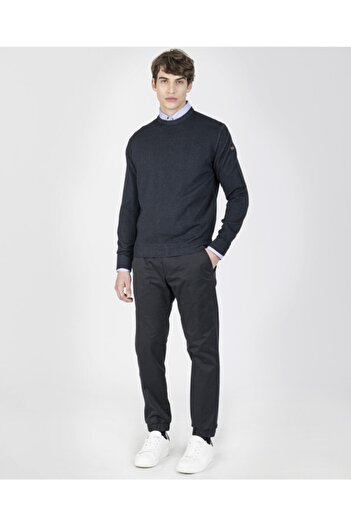 PAUL&SHARK Men's Knıtted Roundneck C.w. Wool Kazak