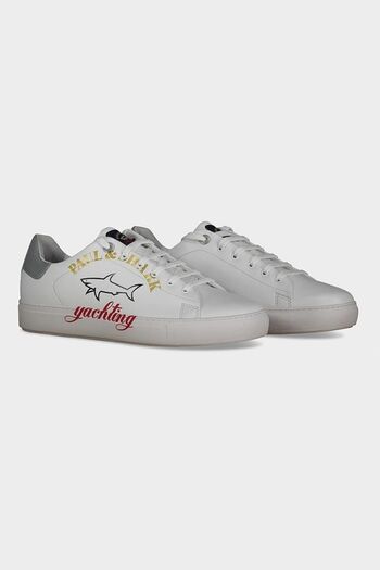 PAUL&SHARK Multicolored - Leather and Reflex Detailed Men's Shoes