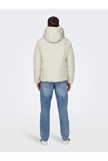 Only & Sons Onszane Hood Jacket Otw Erkek Gri Mont 22025741-05