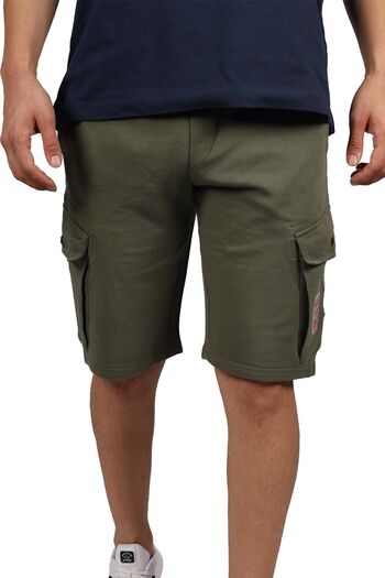PAUL&SHARK Men's Cotton Regular Fit Plain Khaki Shorts21411930-270