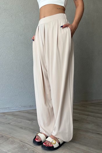 Seda Yalçın Atelier Stone Modal Nice Baggy Trousers