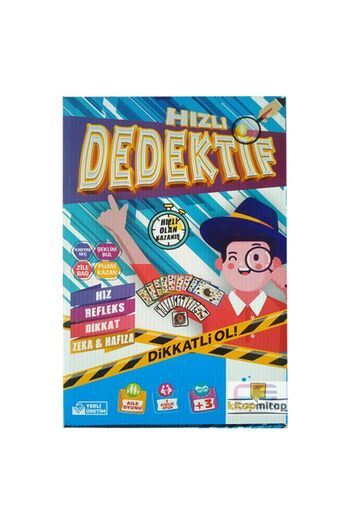 Kitapmitap Fast Detective Game Boxed