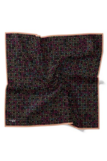 Levidor Geometric Patterned Cotton Sport Scarf