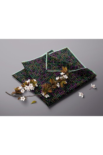 Levidor Geometric Patterned Cotton Sport Scarf