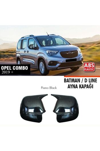 NamTuning Opel Combo Batman Yarasa Ayna Kapağı Piano Black 2019+