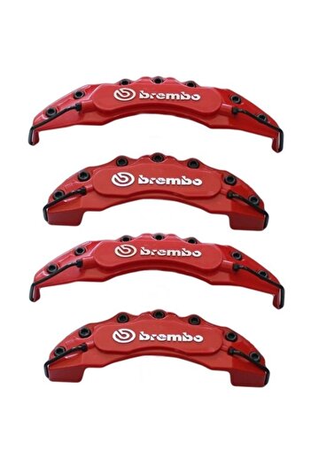 Brembo Red Caliper Cover 4-Vit Oil Hose Compatible with Honda City