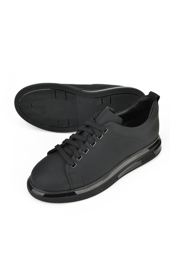 Ziya , Ανδρικό Sneaker από γνήσιο δέρμα 1411026z865 Μαύρο