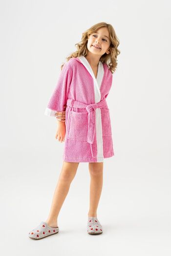 Soley | Pueri | %100 Pamuk Unisex Çocuk Bornozu