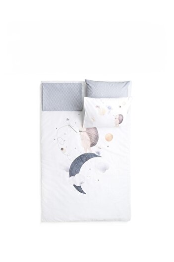 Soley Luna Touch Baby Duvet Cover Set - 100% Cotton