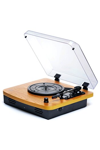GDL Retro T202b Hoparlörlü Nostaljik Pikap (BLUETOOTH-AUX-METAL IĞNELİ) "orijinal Ürün-2 Yıl Garantili"