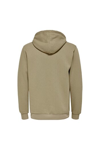 Only & Sons Худі з капюшоном Onsceres Sweat Noos Erkek - 22018685 Шиншила