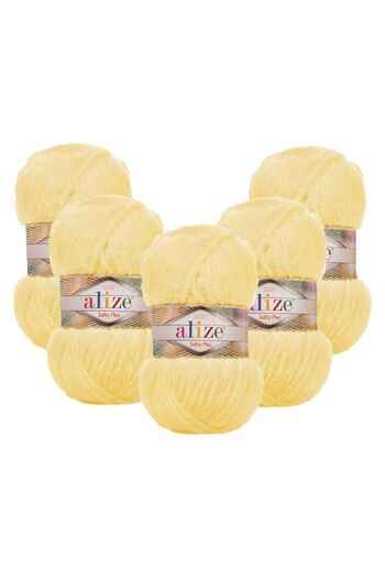 Alize Softy Plus Hand Knitting Thread Color 13 Pack of 5