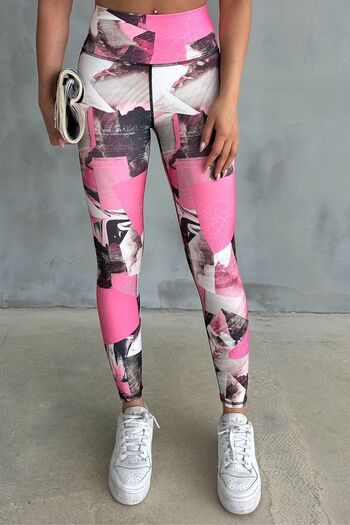 4upower Cross Pink Tights