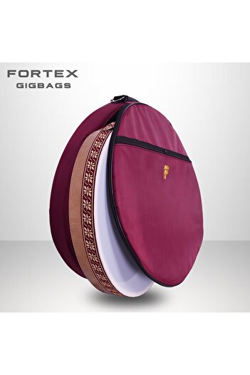 Fortex 300 Serisi 43 cm Bendir Kılıfı Bordo