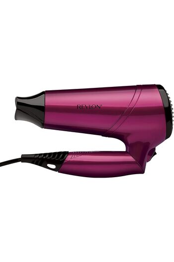 Revlon Frizz Fighter Hair Dryer, 2200W, folding handle, 3X Ceramic Coating, 2 speed 3 heat -RVDR5229