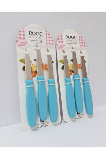 renkli çiçekler 6 Pieces Stainless Steel Sharp Fruit Vegetable Knife