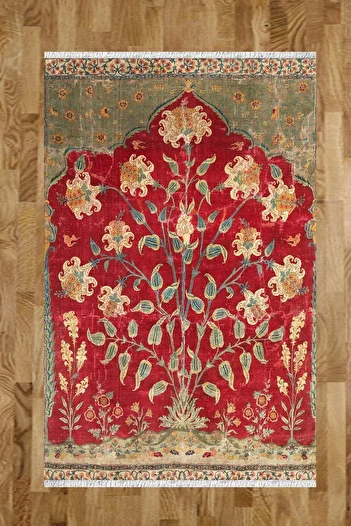 Else Dekor Else Ottoman Patterned Fringed Gift Bundle Dowry Box Prayer Prayer Rug Rug Elsc-08