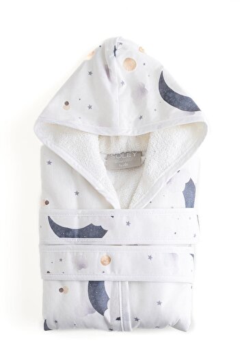 Soley Luna Touch - 100% Cotton Baby Bathrobe