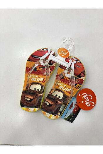 Gigi Boy's Flip Flops Cars Slippers