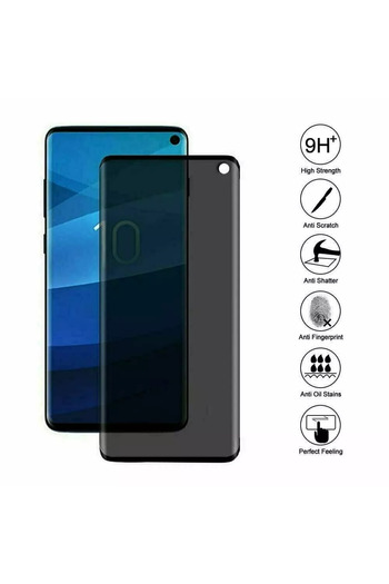 Fibaks Samsung Galaxy S10 - Compatible Ceramic Matte Ghost, No Fingerprint Screen Protector