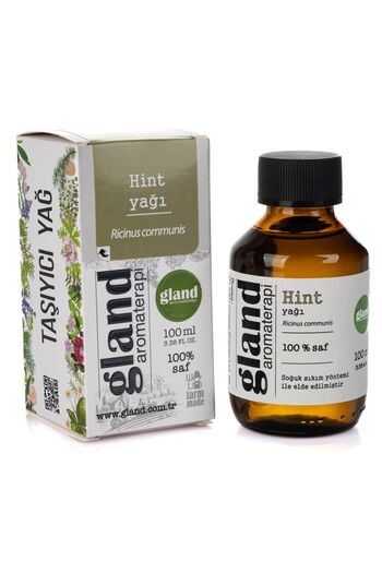 Gland Hint Yağı (CASTOR OİL) 100 ml - Ricinus Communis - Hekzansız %100 Saf Soğuk Sıkım