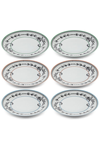 The Mia 6-Person Bonjour Service Plate