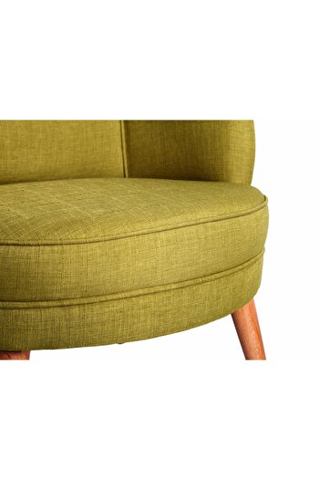 Ze10 Design Victoria Tekli Koltuk Fıstık Yeşili