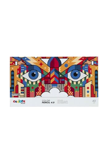 CARIOCA CARİOCA PLUS 4.0 DRY PAINTING PEN 40 PIECES (HARD BOX)