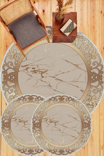 Aldora Set of 3 Bath Mat