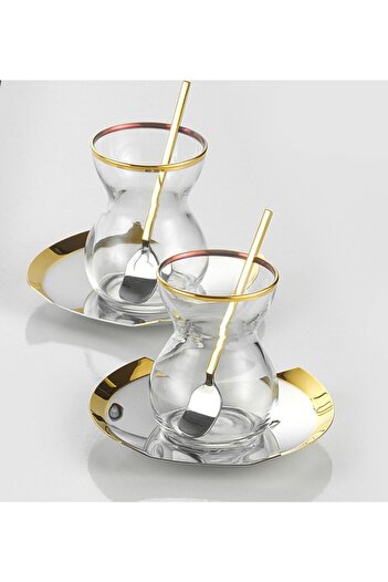 Tiamo Areo Mini Tea Set - 2-Person (GOLD) steel