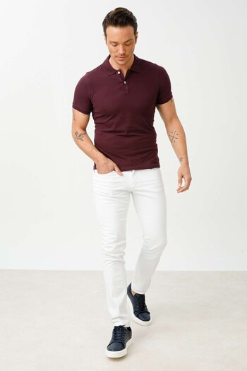İgs Ανδρικό μπλουζάκι με λαιμόκοψη Murdum Polo - Standard Fit