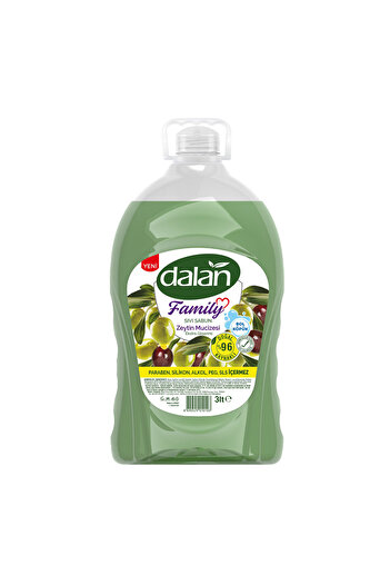 Dalan Olive Oil Liquid Soap - 3 LT x 4 Pieces