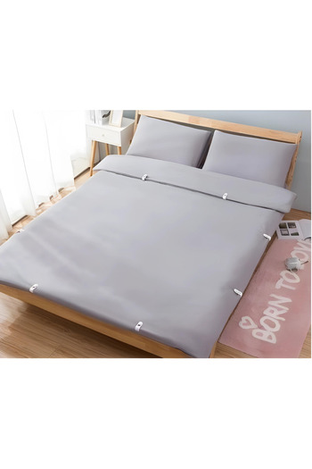 Modo Di Bellezza 10 Pieces Set with Latch - Duvet Duvet Cover Fixing and Anti-Slip Clip