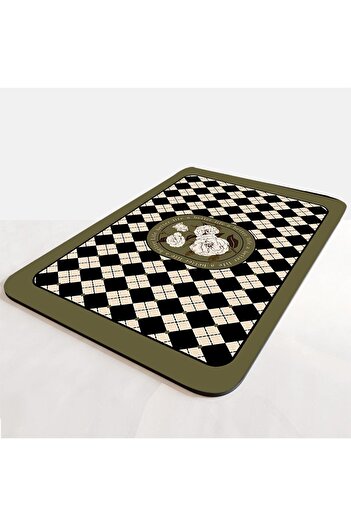 Else Dekor Else Cat Dog Food Water Pet Feeding Mat Mat Easy to Clean Absorbent Waterproof Base